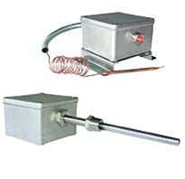 Thermostats � bulbe et capillaire sous boitier
