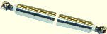 cartouches chauffantes, cartouche electrique , sortie rigide chaque extremite
