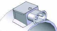 broches + capot axial