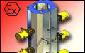 Four electrique industriel antideflagrant atex