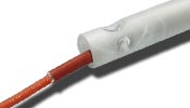 tube quartz sortie fils